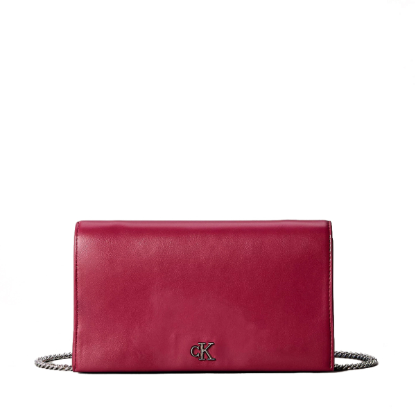 Calvin Klein portefeuille chane monogramm - U Fuchsia- Ref 70$