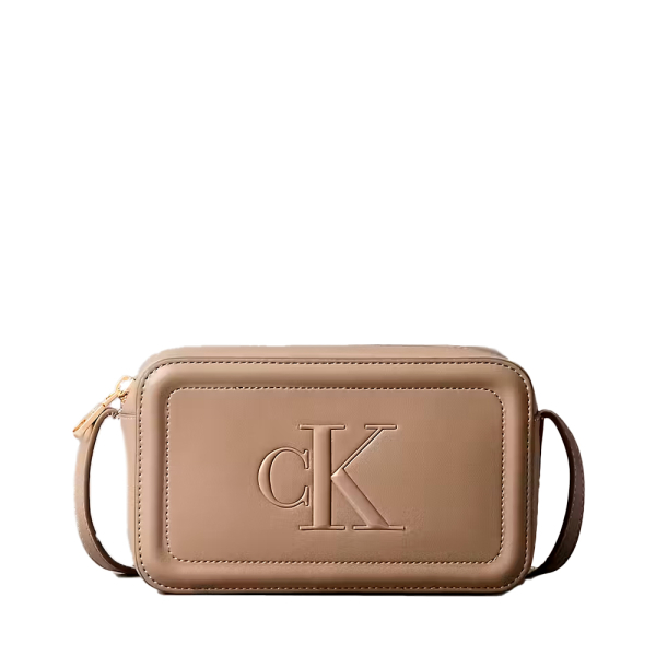 Calvin Klein Sac photo monogramm en vedette - U Beige- Ref 56$