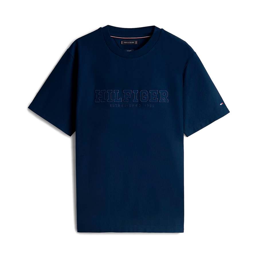 t-shirt-a-col-rond-avec-logo-brode