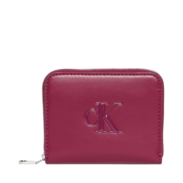 Calvin Klein Portefeuille zipp Bold Medium - U Fuchsia- Ref 35 €