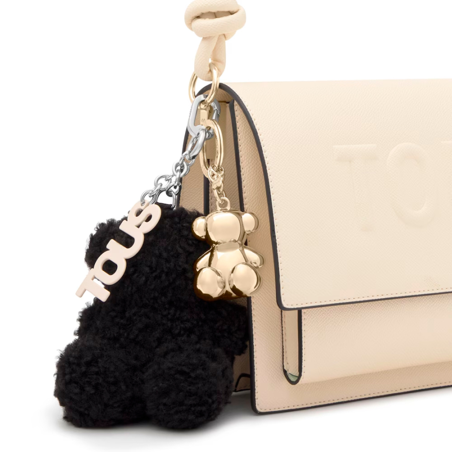 porte-cles-en-polaire-noire-bold-bear porte-cles-en-polaire-noire-bold-bear