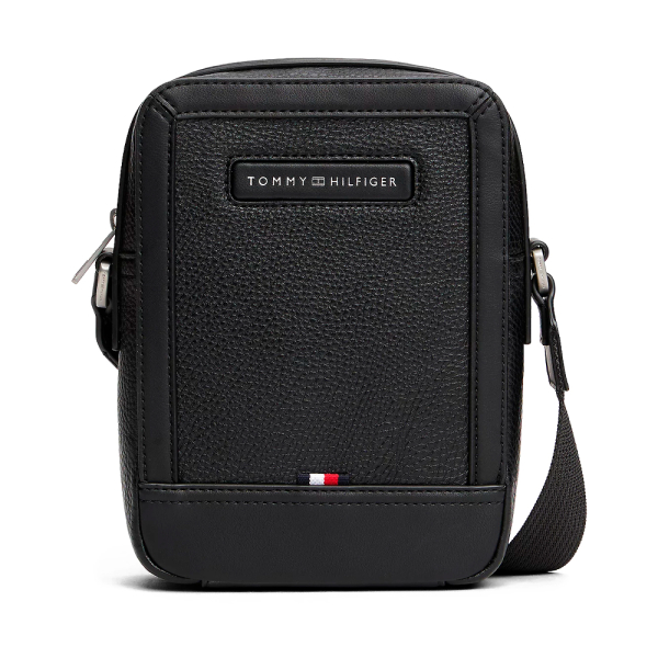 Tommy Hilfiger Sac bandoulire de reporter avec logo - U Noir- Ref 67 €