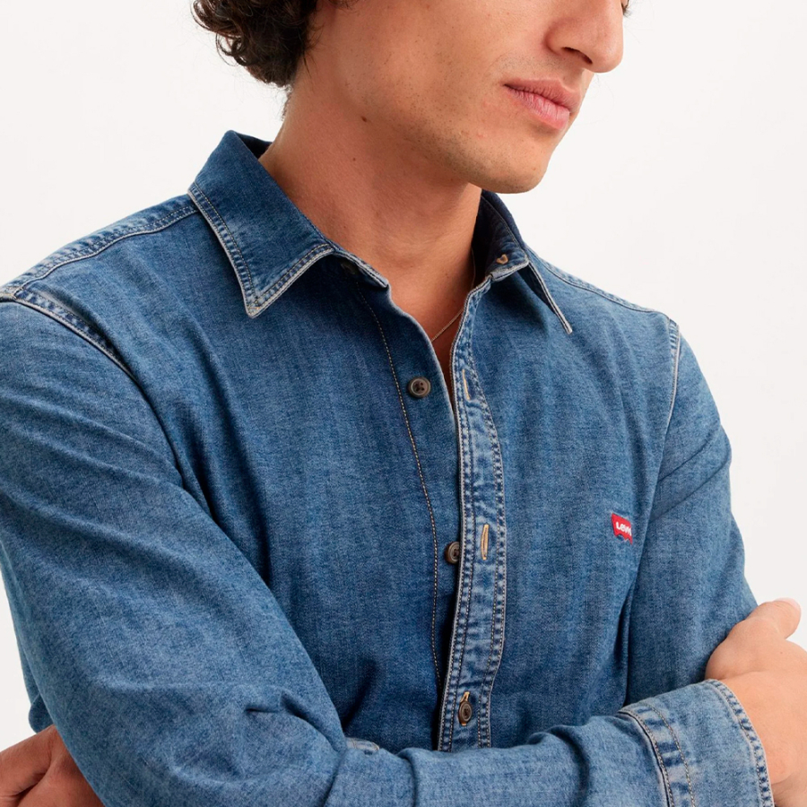 camisa-de-fit-ajustado-battery-housemark camisa-de-fit-ajustado-battery-housemark