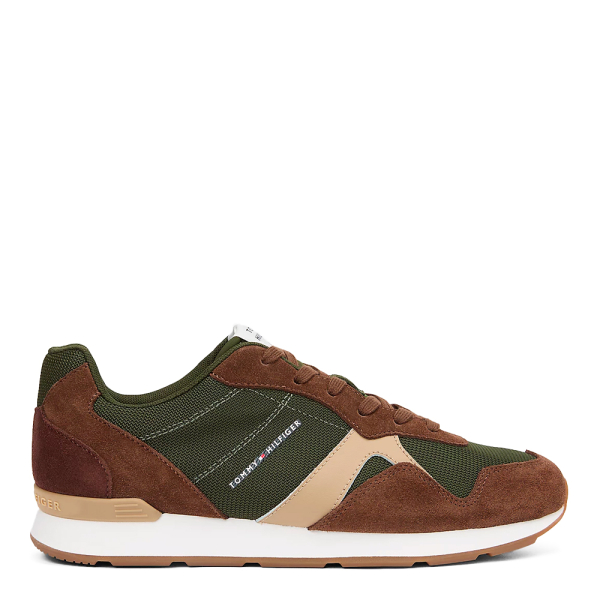 Tommy Hilfiger Baskets en daim avec un mlange de textures - 44 Multicolore- Ref 75 €
