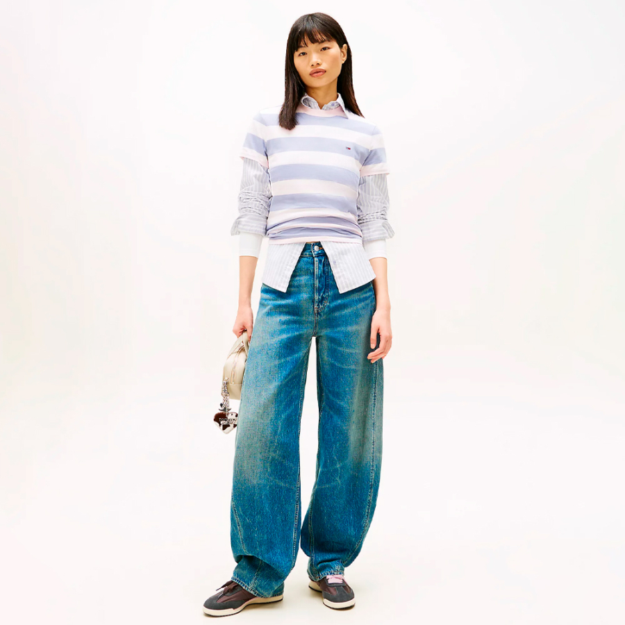 knitted-t-shirt-with-embroidered-logo