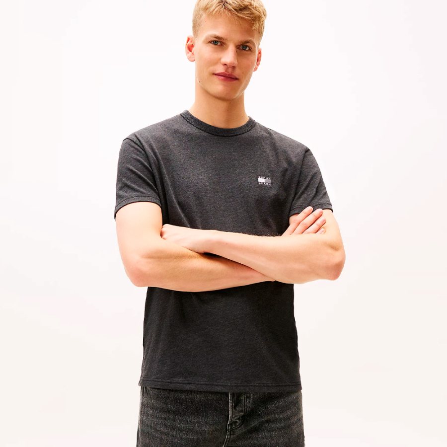 knit-t-shirt-with-tonal-patch knit-t-shirt-with-tonal-patch