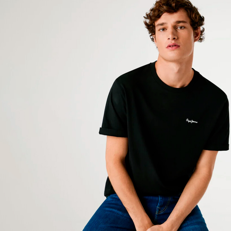 t-shirt-a-logo-imprime-coupe-classique t-shirt-a-logo-imprime-coupe-classique