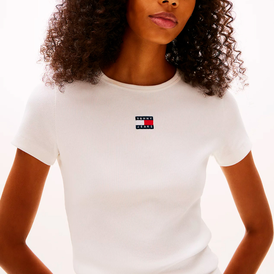 t-shirt-cotele-slim-avec-ecusson t-shirt-cotele-slim-avec-ecusson