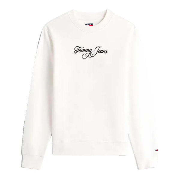 Tommy Hilfiger Vestes en maille et pulls Blanc - SWEAT-SHIRT LOGO REGULAR ESSENTIALS - XS - Ref 56 €