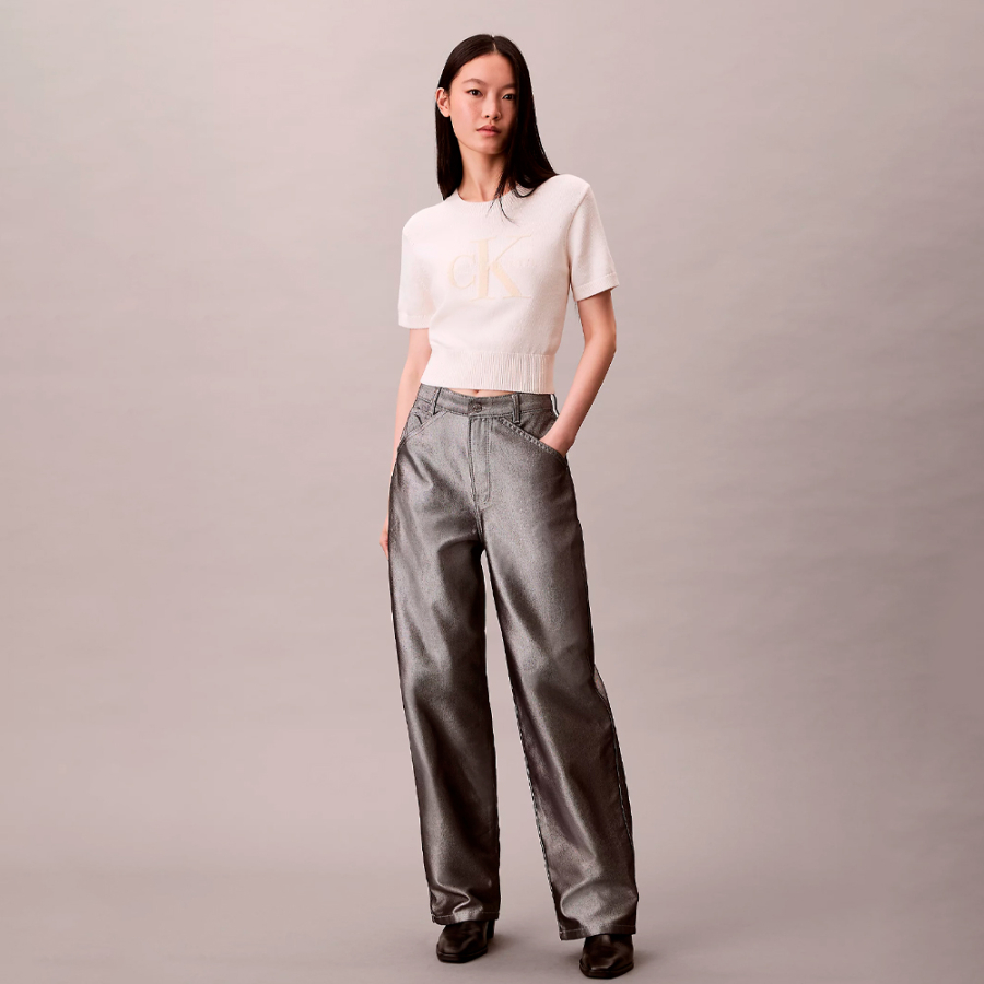 camiseta-punto-jersey-cropped-con-monograma camiseta-punto-jersey-cropped-con-monograma