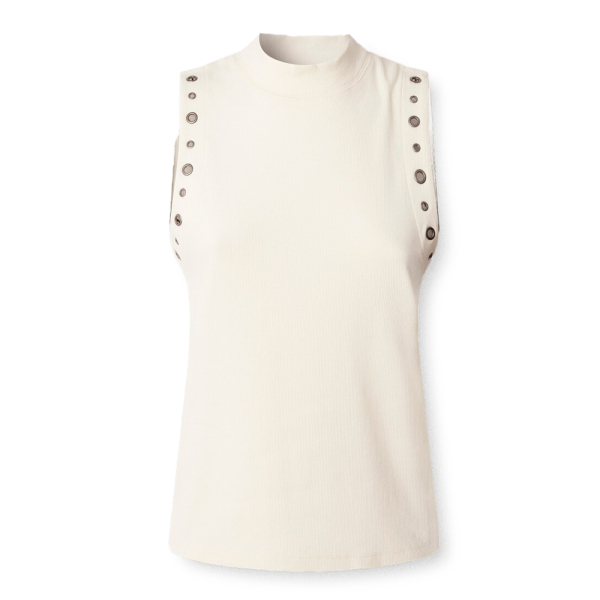 Pepe Jeans T-shirts hauts et polos Blanc - Haut ctel sans manches - S - Ref 29 €