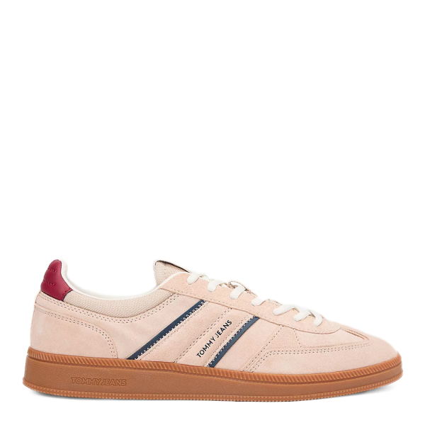 Tommy Hilfiger Baskets Greenwich en daim avec logo - 44 Beige- Ref 77 €