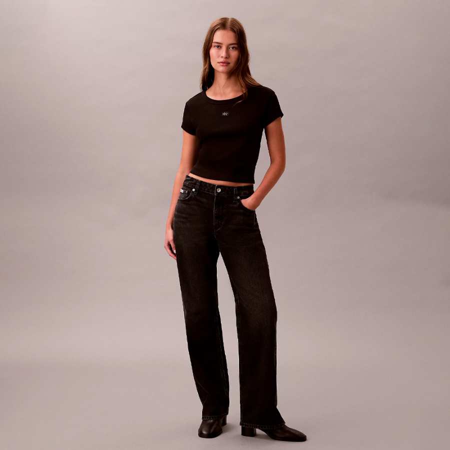 t-shirt-slim-fit-in-cotone-a-coste-con-logo