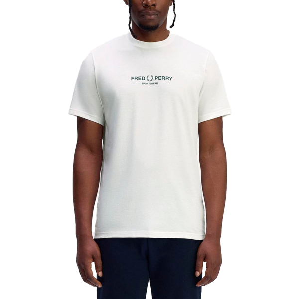Fred Perry T-shirts Blanc - T-shirt logo Fred Perry Sportswear - M - Ref 56 €