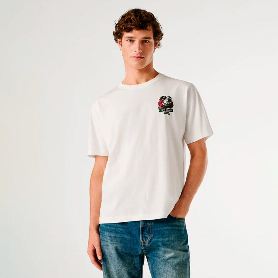 t-shirt-graphique-imprime-coupe-classique