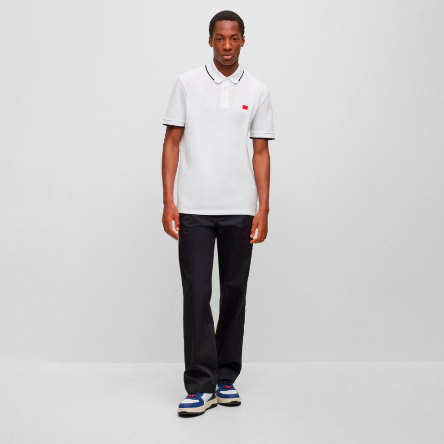 slim-fit-polo-shirt-with-red-logo-label