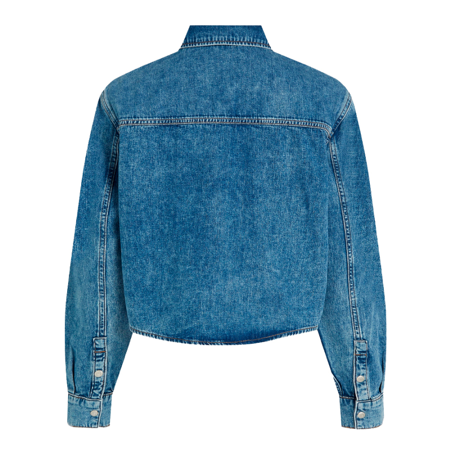 chemise-en-jean-a-motifs-carres