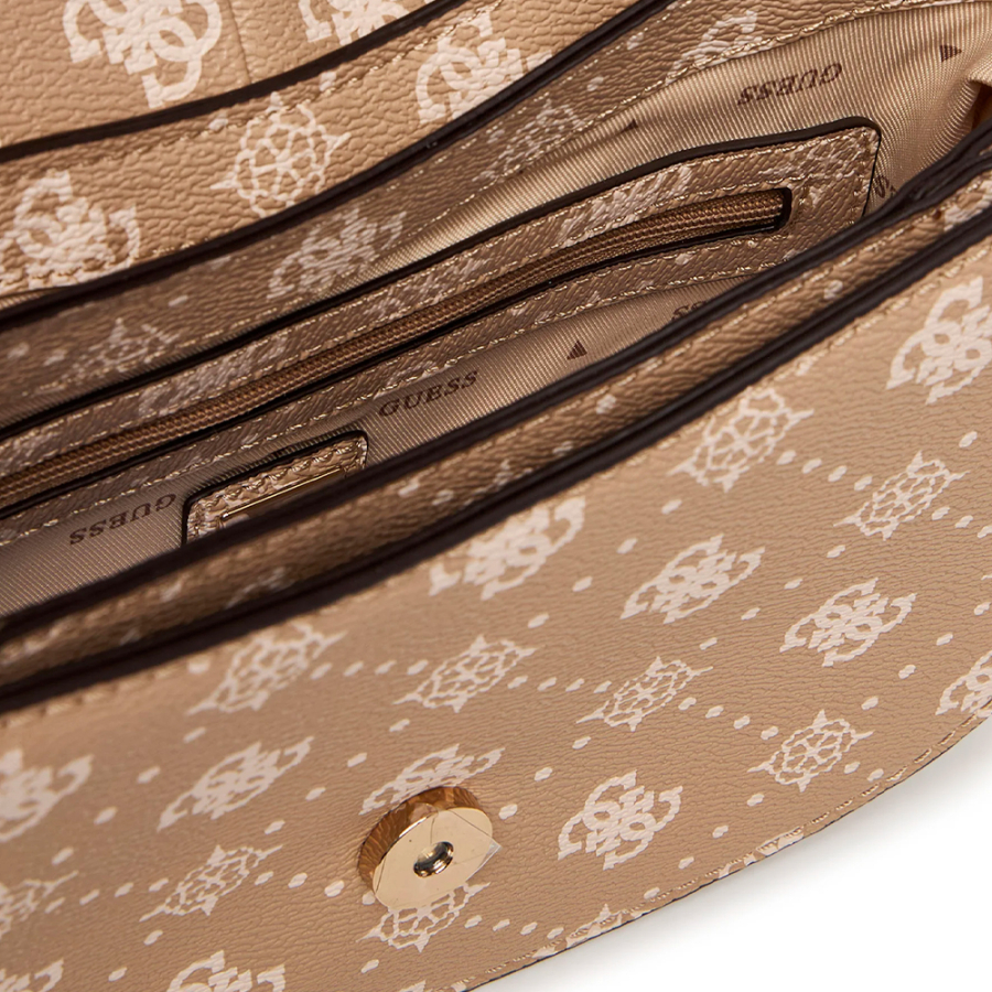 carrie-logo-flap-shoulder-bag carrie-logo-flap-shoulder-bag