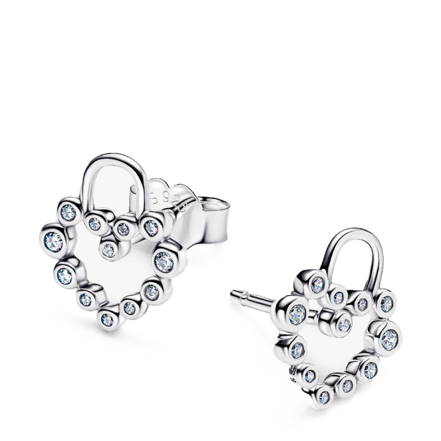 pendientes-de-boton-candado-corazon-brillante
