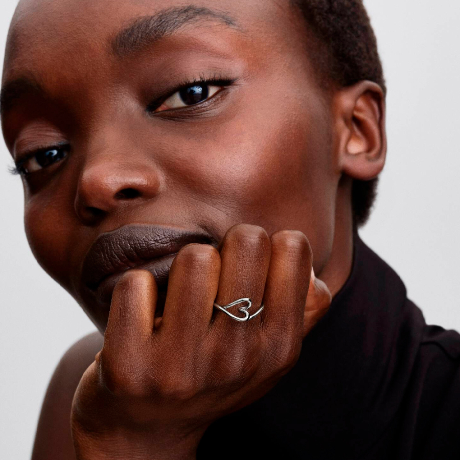 kleiner-herzring-organische-form