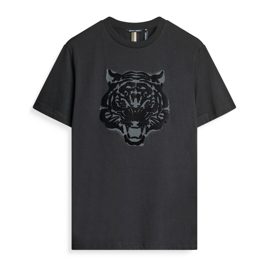 t-shirt-a-imprime-tigre-coupe-classique