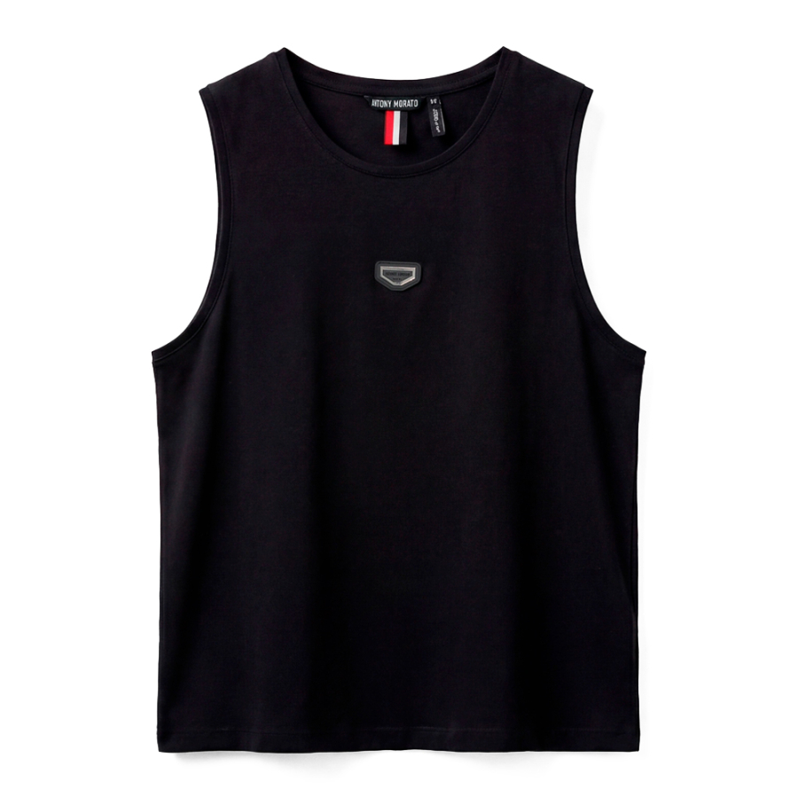 t-shirt-senza-maniche-con-targa-con-logo