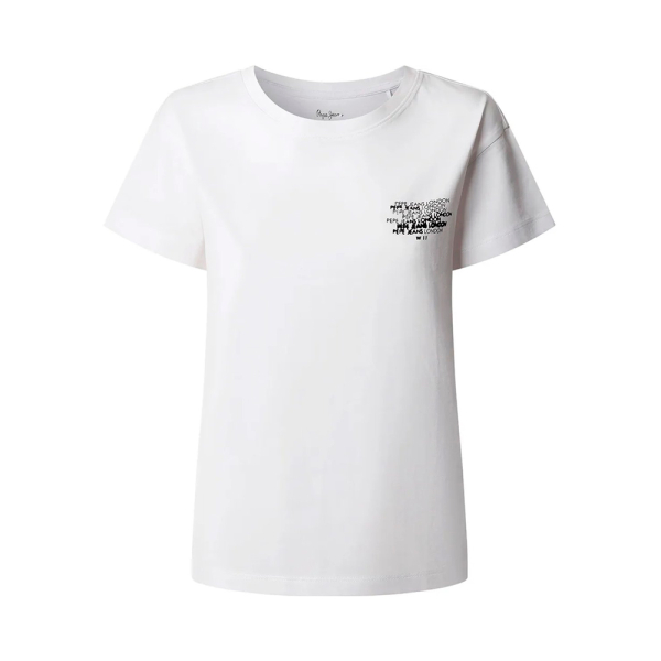 Pepe Jeans T-shirts hauts et polos Blanc - T-shirt Baithiara - L - Ref 22 €