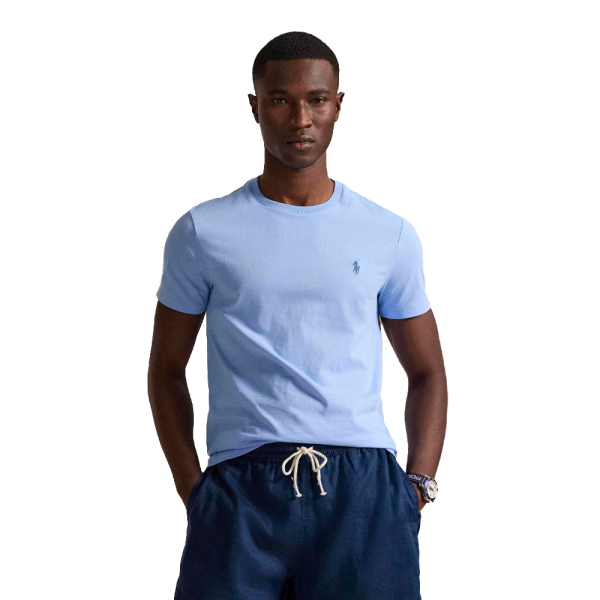 Ralph Lauren T-shirts Bleu - T-shirt slim fit personnalis - M - Ref 55 €
