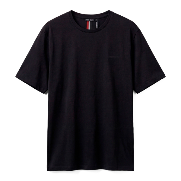 Antony Morato T-shirts Noir - T-SHIRT COUPE CLASSIQUE AVEC IMPRESSION CAOUTCHOUC - S - Ref 33 €