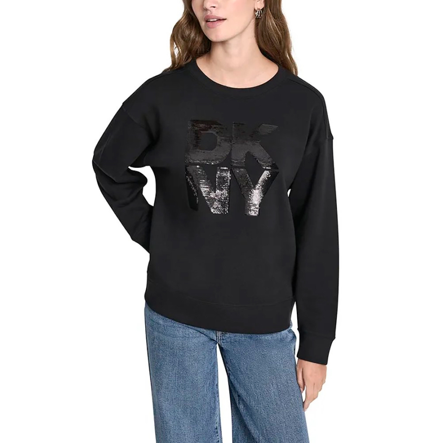 sweat-shirt-a-logo-paillete