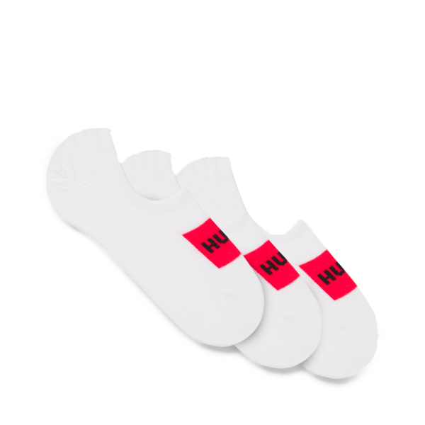 Hugo Boss Chaussettes Blanc - Lot de 3 chaussettes invisibles avec logo - 40-46 - Ref 16 €