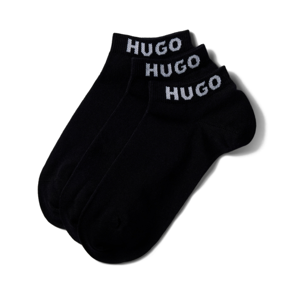 Hugo Boss Chaussettes Noir - Lot de 3 chaussettes basses - 39-42 - Ref 16 €