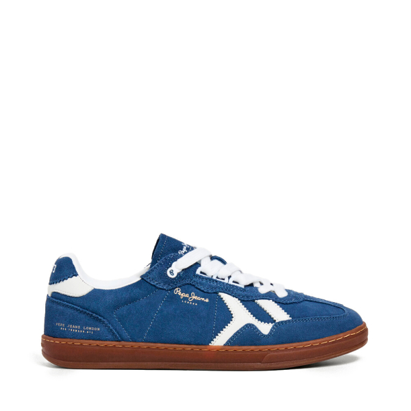 Pepe Jeans Baskets rtro en daim - 44 Bleu marine- Ref 71 €