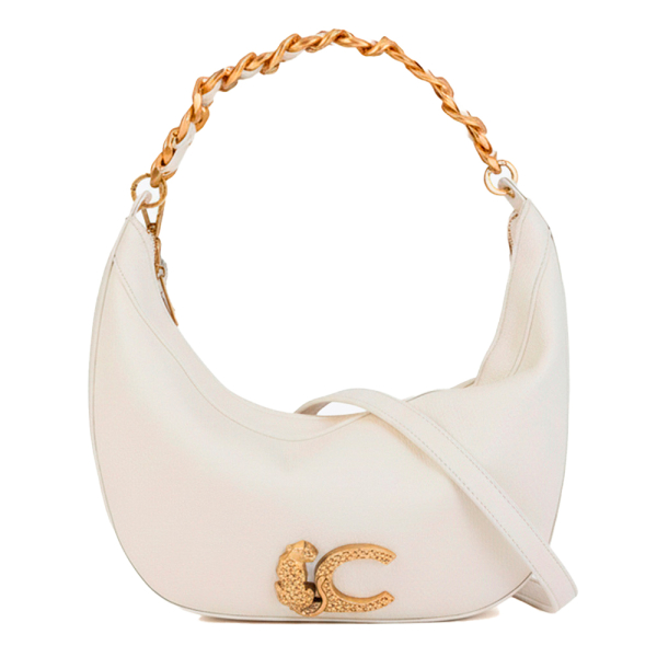 Lola Casademunt Sac bandoulire demi-lune - U Crme- Ref 90 €