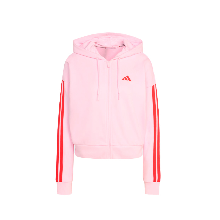 jaqueta-com-capuz-essentials-french-terry-3-stripes