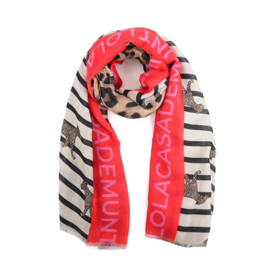 echarpe-a-rayures-et-imprime-leopard