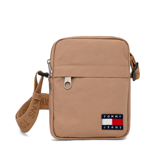 Tommy Hilfiger Sac de reporter indispensable avec inscription - U Beige- Ref 35 €