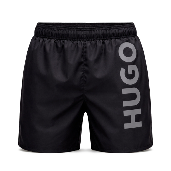 Hugo Boss Vtements de bain Noir - Maillot de bain avec logo imprim vertical - XXL - Ref 54 €