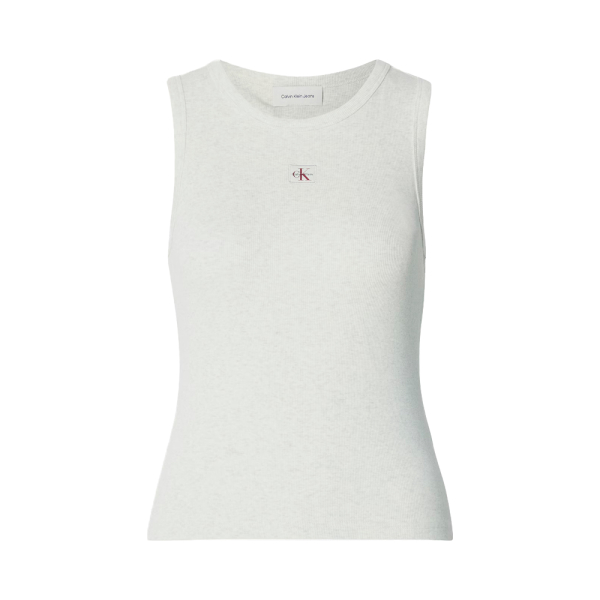 Calvin Klein T-shirts hauts et polos Gris - Dbardeur en coton ctel avec logo - L - Ref 21 €