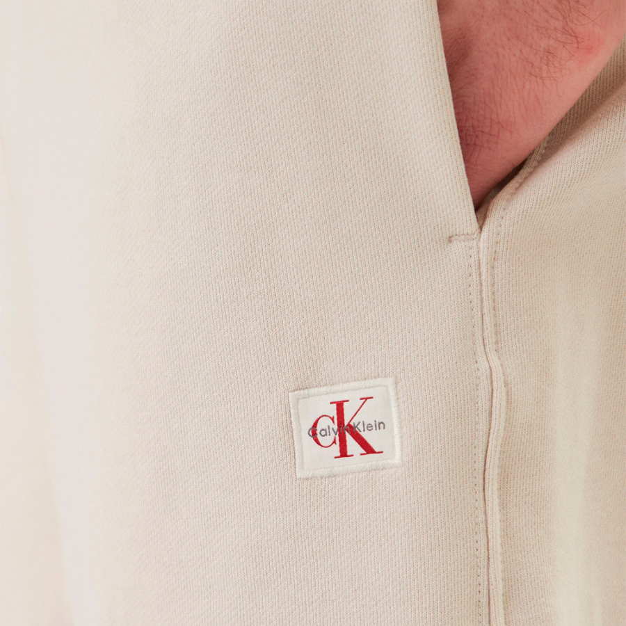 cotton-fleece-athletic-shorts-with-logo cotton-fleece-athletic-shorts-with-logo