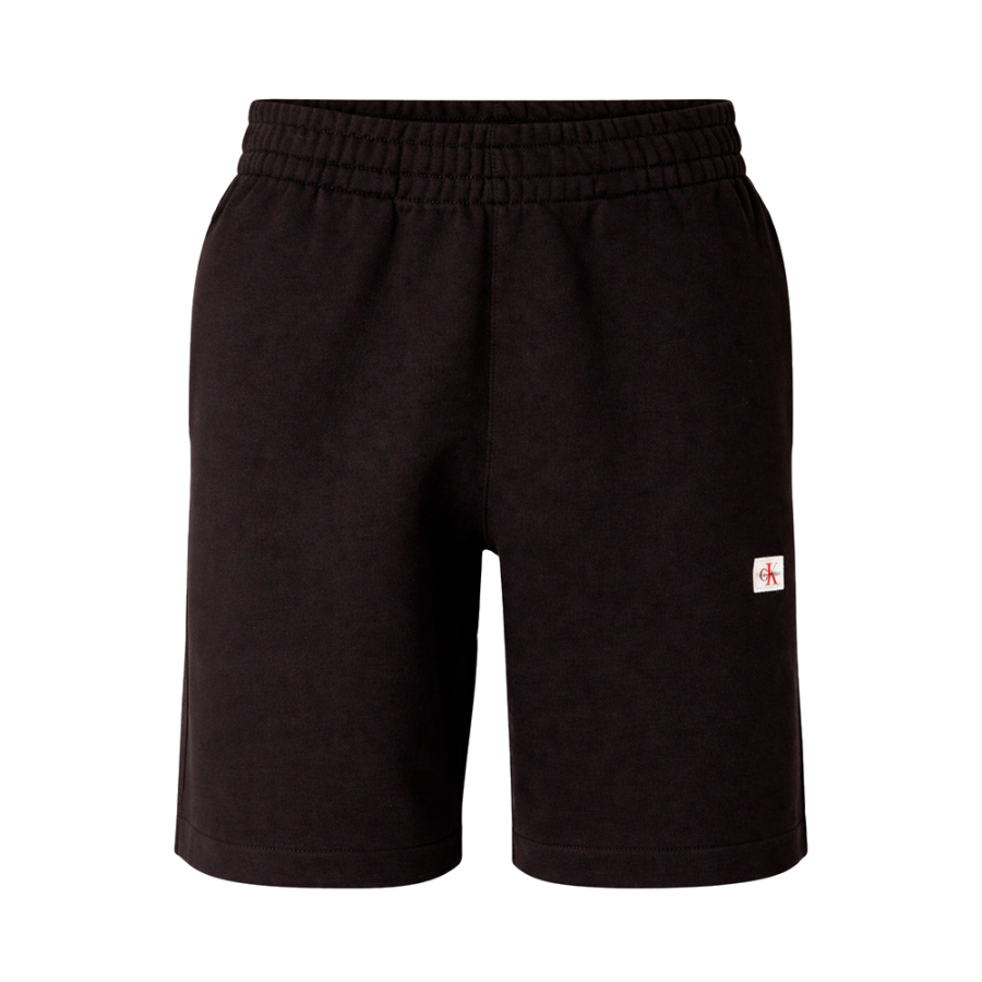 short-de-sport-en-molleton-de-coton-avec-logo