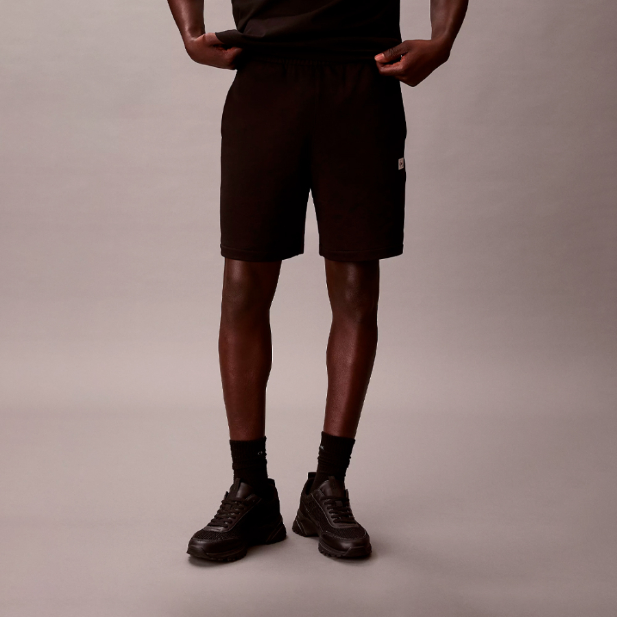 cotton-fleece-athletic-shorts-with-logo