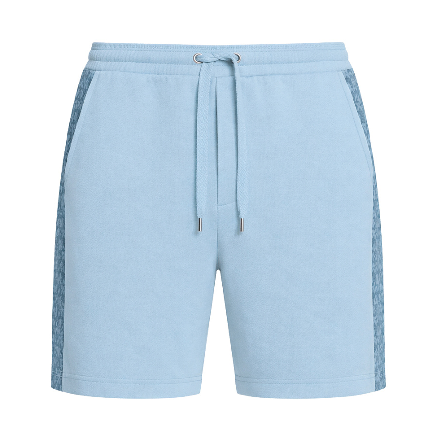 shorts-mit-logo-aus-baumwollmischgewebe