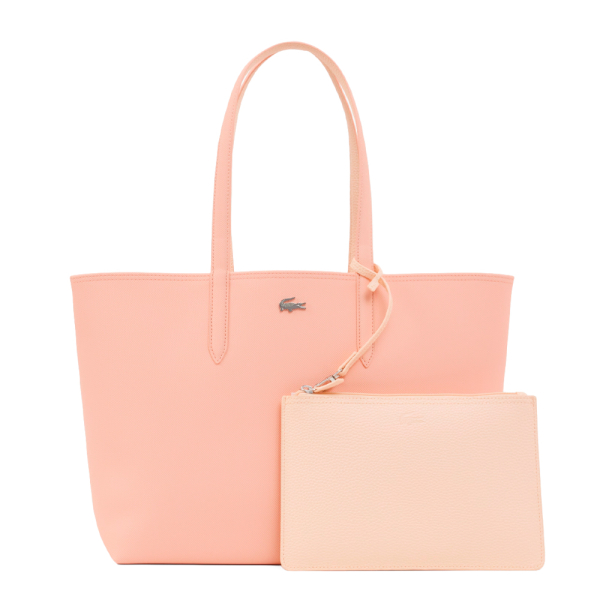 Lacoste Sac cabas rversible Anna avec tui - U Rose- Ref 95 €