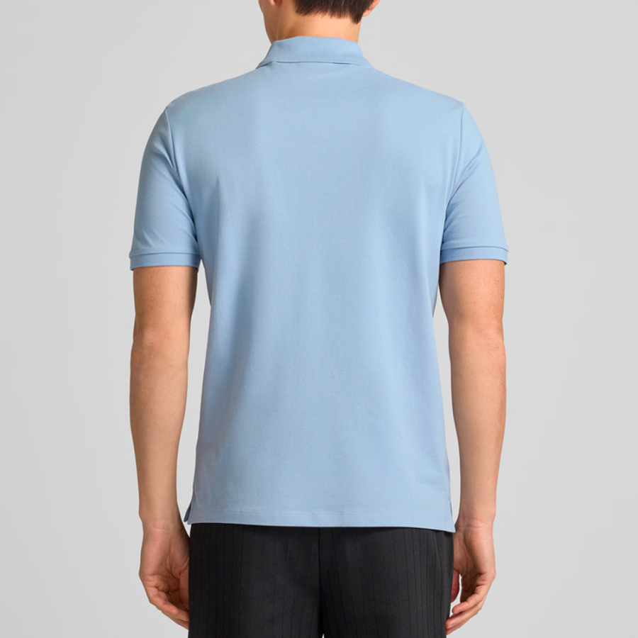 polo-in-cotone-dalla-vestibilita-regolare-con-logo-stampato