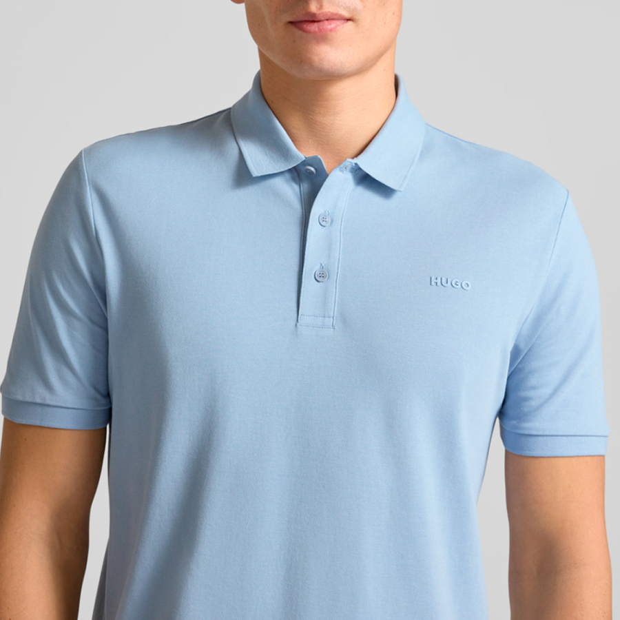 polo-in-cotone-dalla-vestibilita-regolare-con-logo-stampato