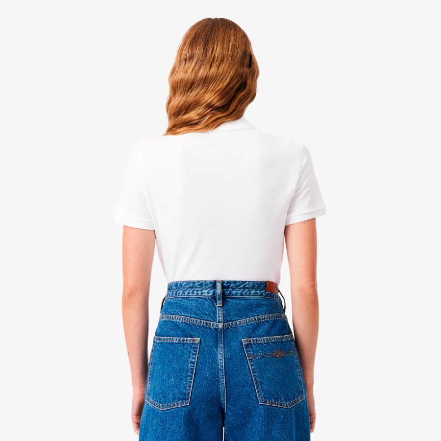 polo-lacoste-pour-femme-en-pique-de-coton-stretch polo-lacoste-pour-femme-en-pique-de-coton-stretch