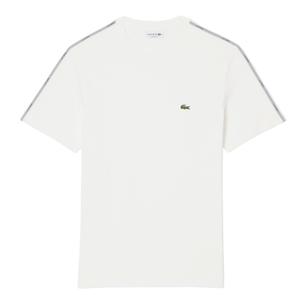 Lacoste T-shirts Beige - T-shirt ray de la marque - S - Ref 49 €