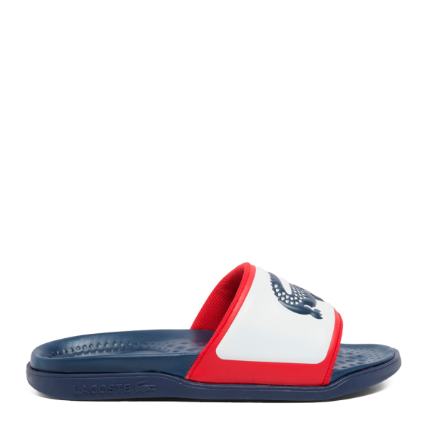 Lacoste Vestes en maille et pulls Multicolore - Chancla Serve Slide Dual - 405 - Ref 49 €