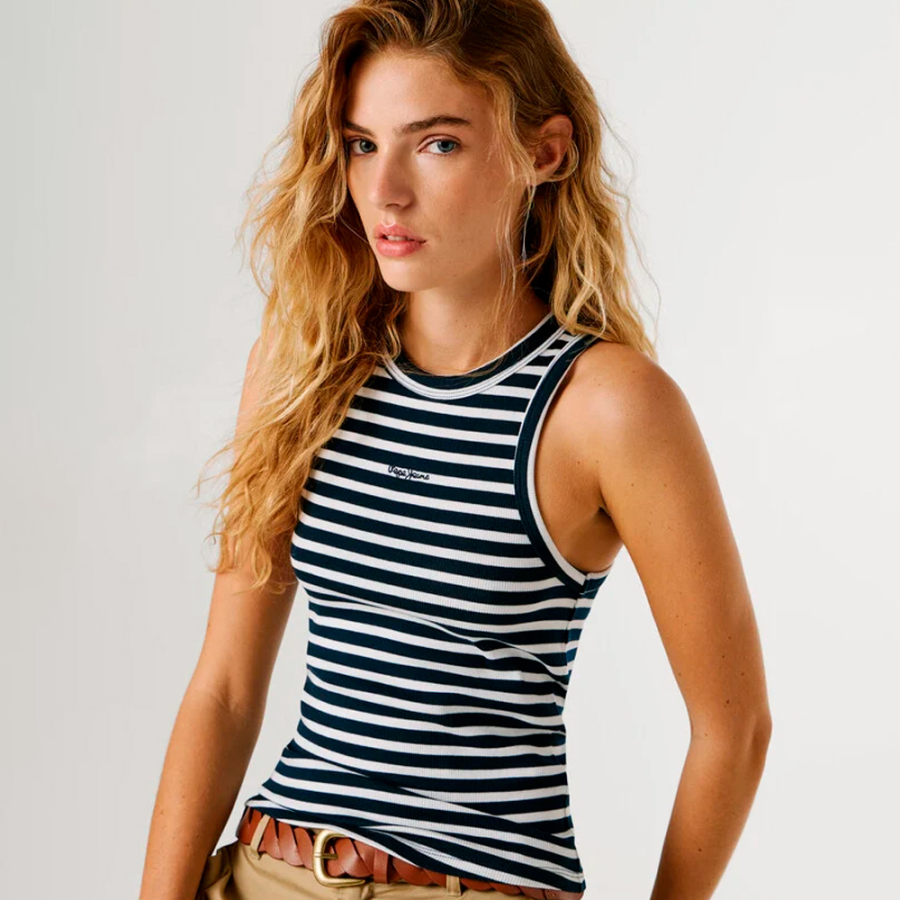 striped-ribbed-t-shirt striped-ribbed-t-shirt